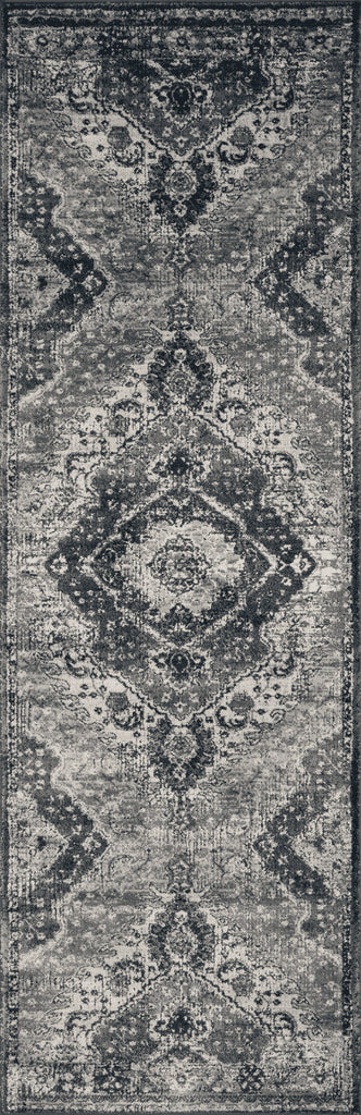 Everly Power Loomed Silver / Grey Rug Alternate Image 21