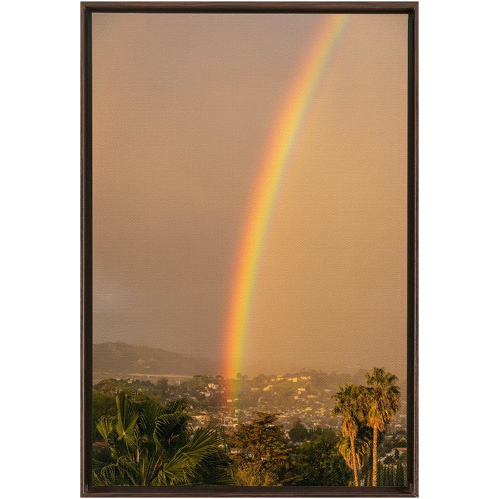 Rainbow 2 Framed Stretched Canvas