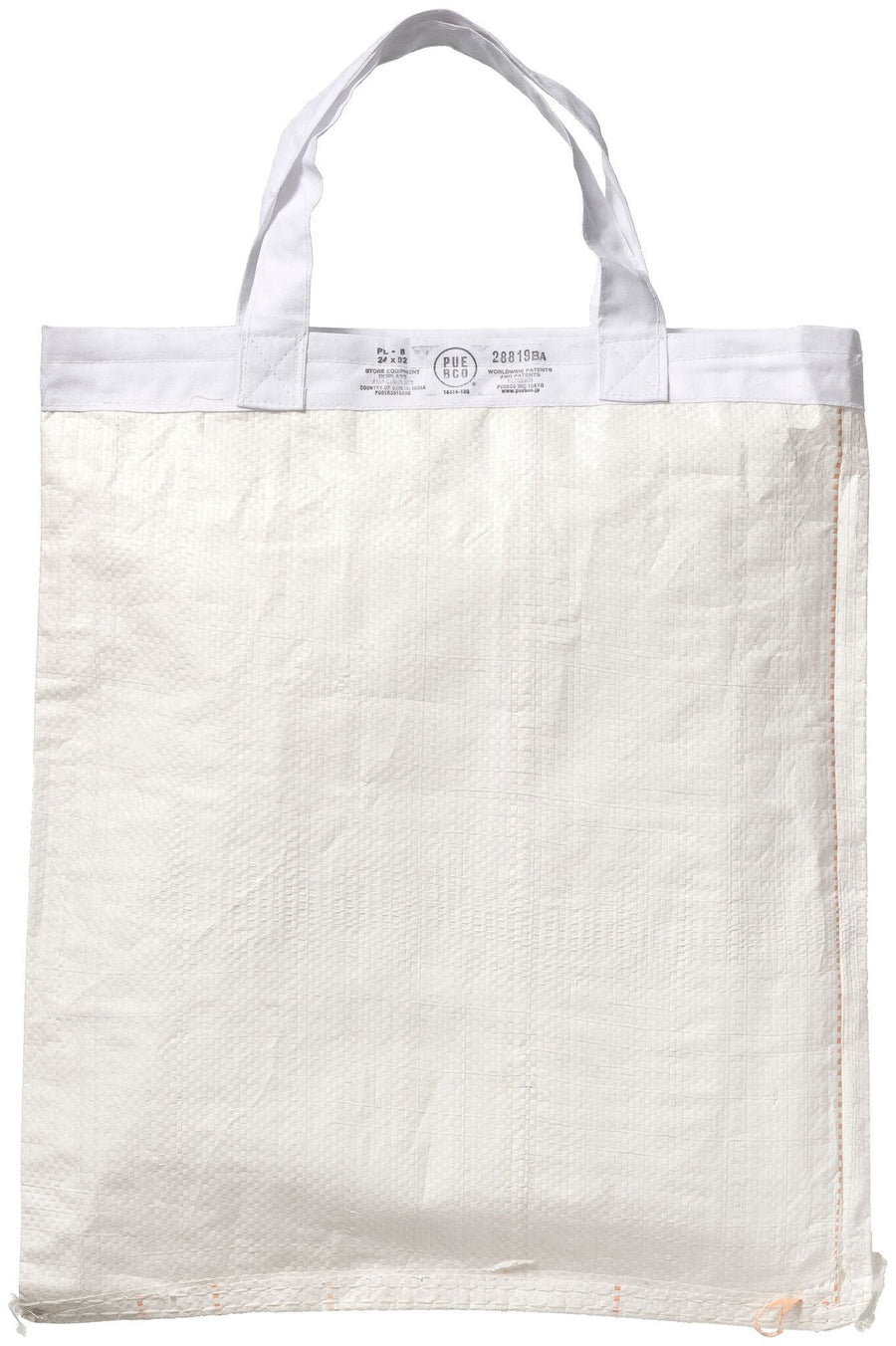 White Shopping Bag 42X39 Design By Puebco 1