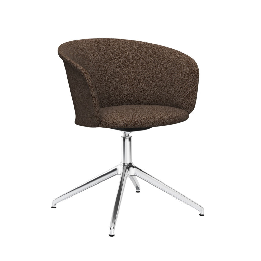 Kendo Rosewood Swivel Chair 4 Star Return Hem 20459 2