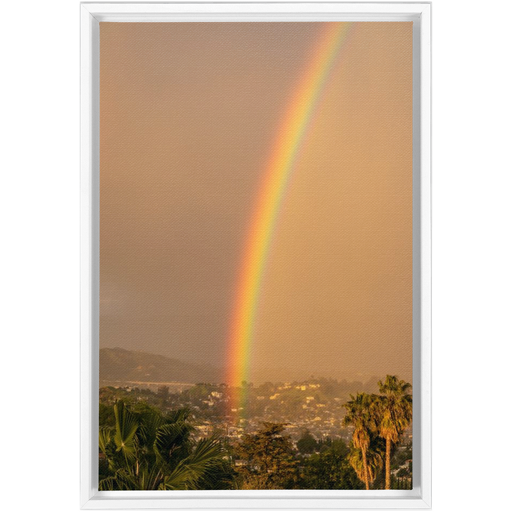 Rainbow 2 Framed Stretched Canvas