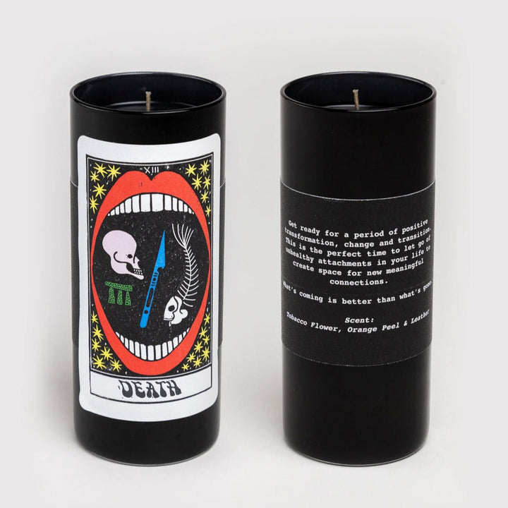 tarot candle in various designs 7