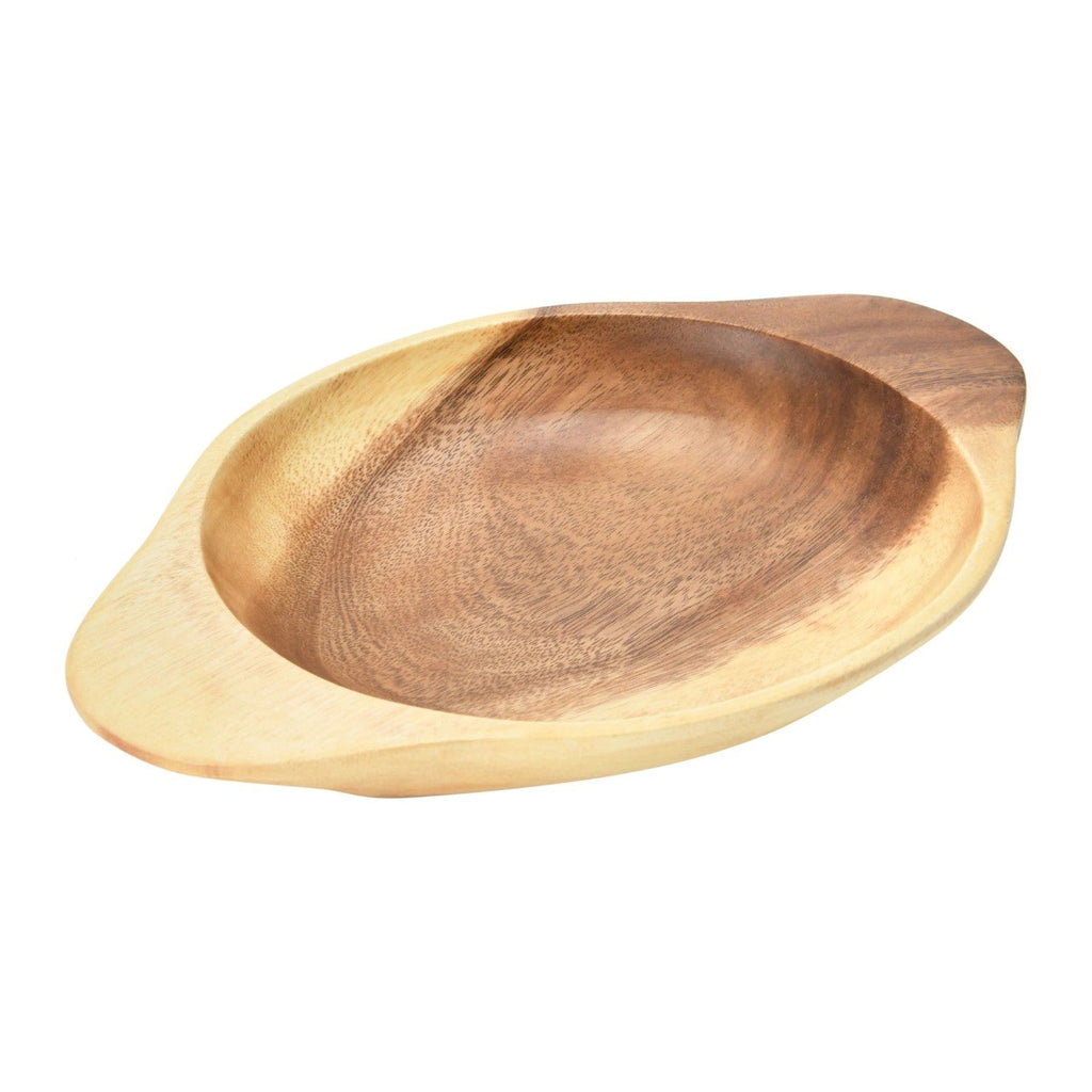 acacia wood bowl with handles 1