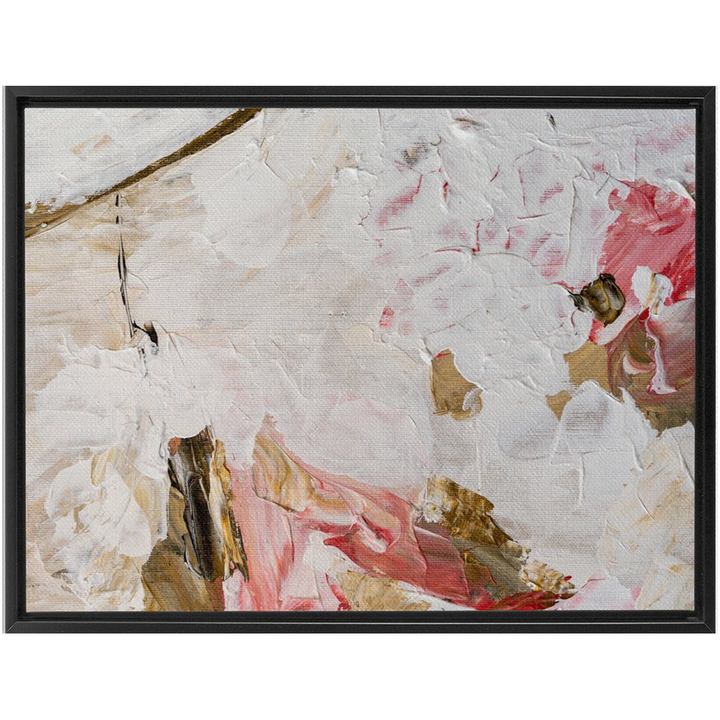 Summer Rose Framed Canvas