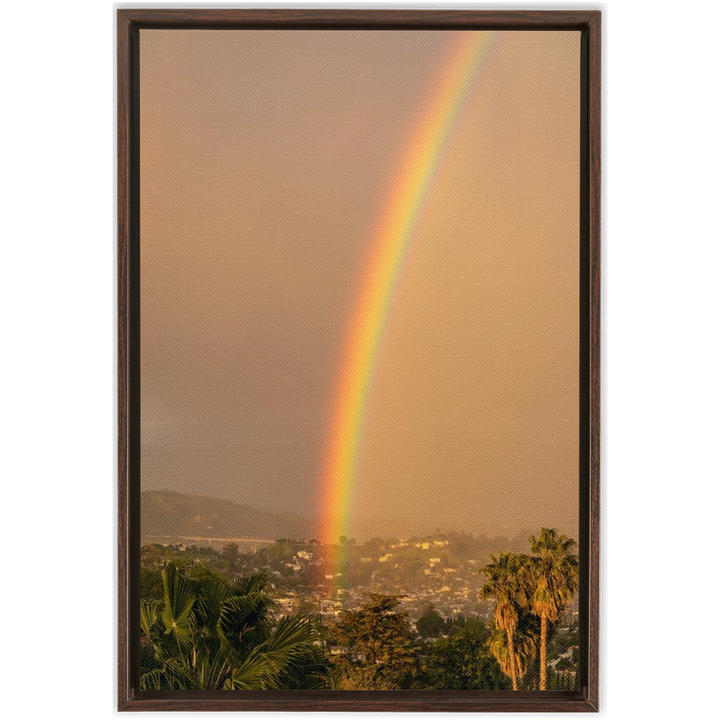 Rainbow 2 Framed Stretched Canvas