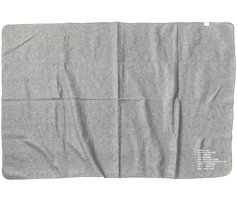 felted blanket gray design by puebco 2