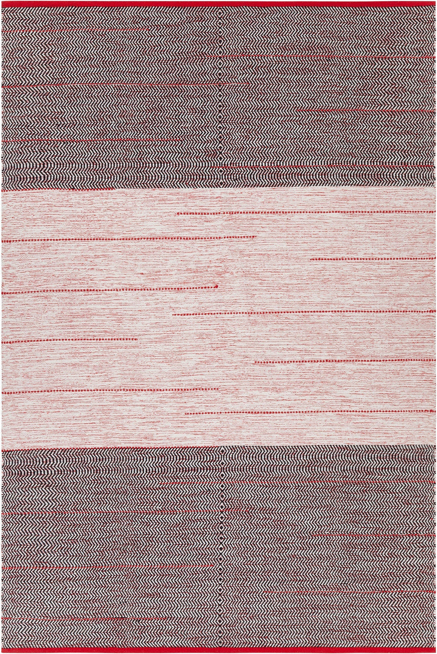 Tanya Hand Woven Flatweave Cotton Tan 45927 Rug Chandra Rugs 1
