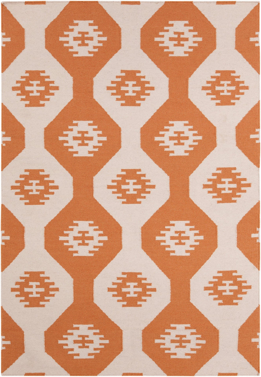 Lima Hand Woven Flatweave Reversible Wool Cotton Lim 25716 Rug Chandra Rugs 1