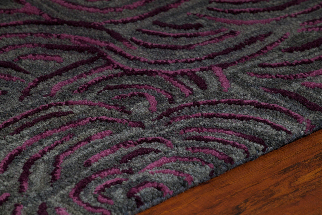 Leia Hand Tufted Contemporay Lei 42200 Rug Chandra Rugs 2