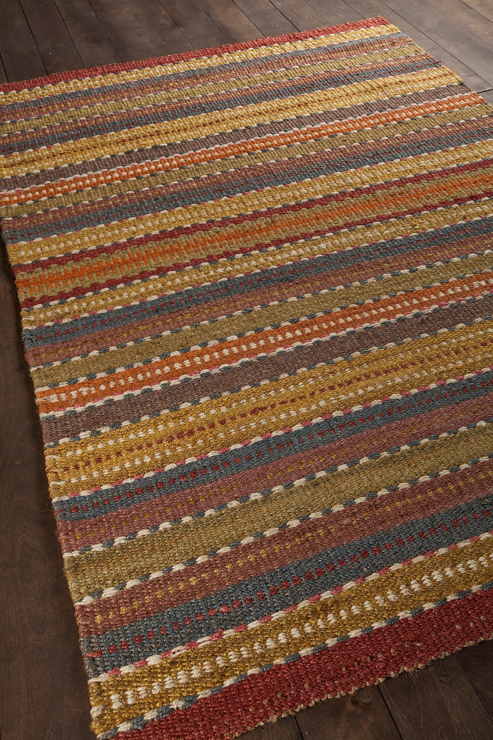 Saket Hand Woven Reversible Jute Sak 3705 Rug Chandra Rugs 5