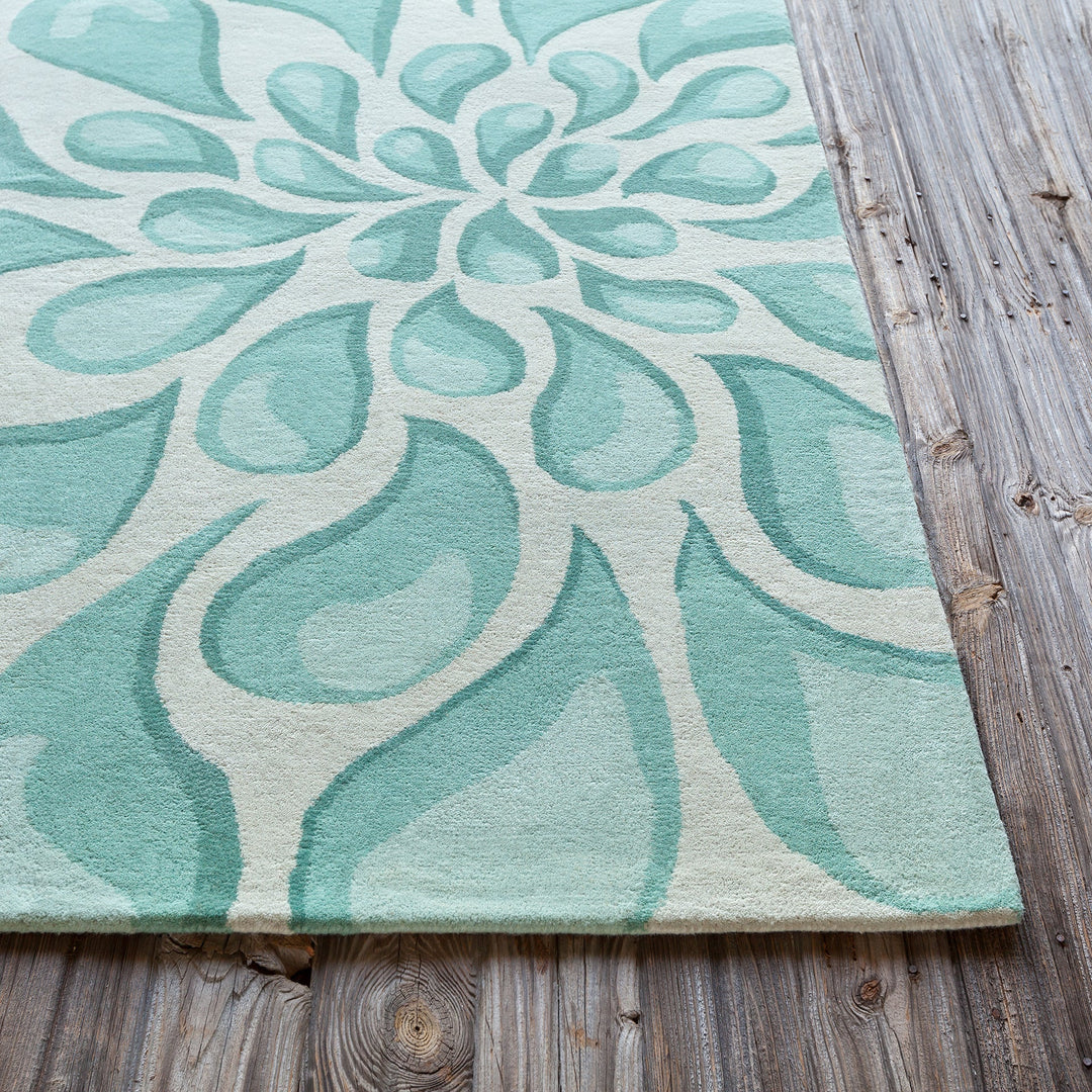 Stella Hand Tufted Contemporary Wool Ste 52009 Rug Chandra Rugs 3