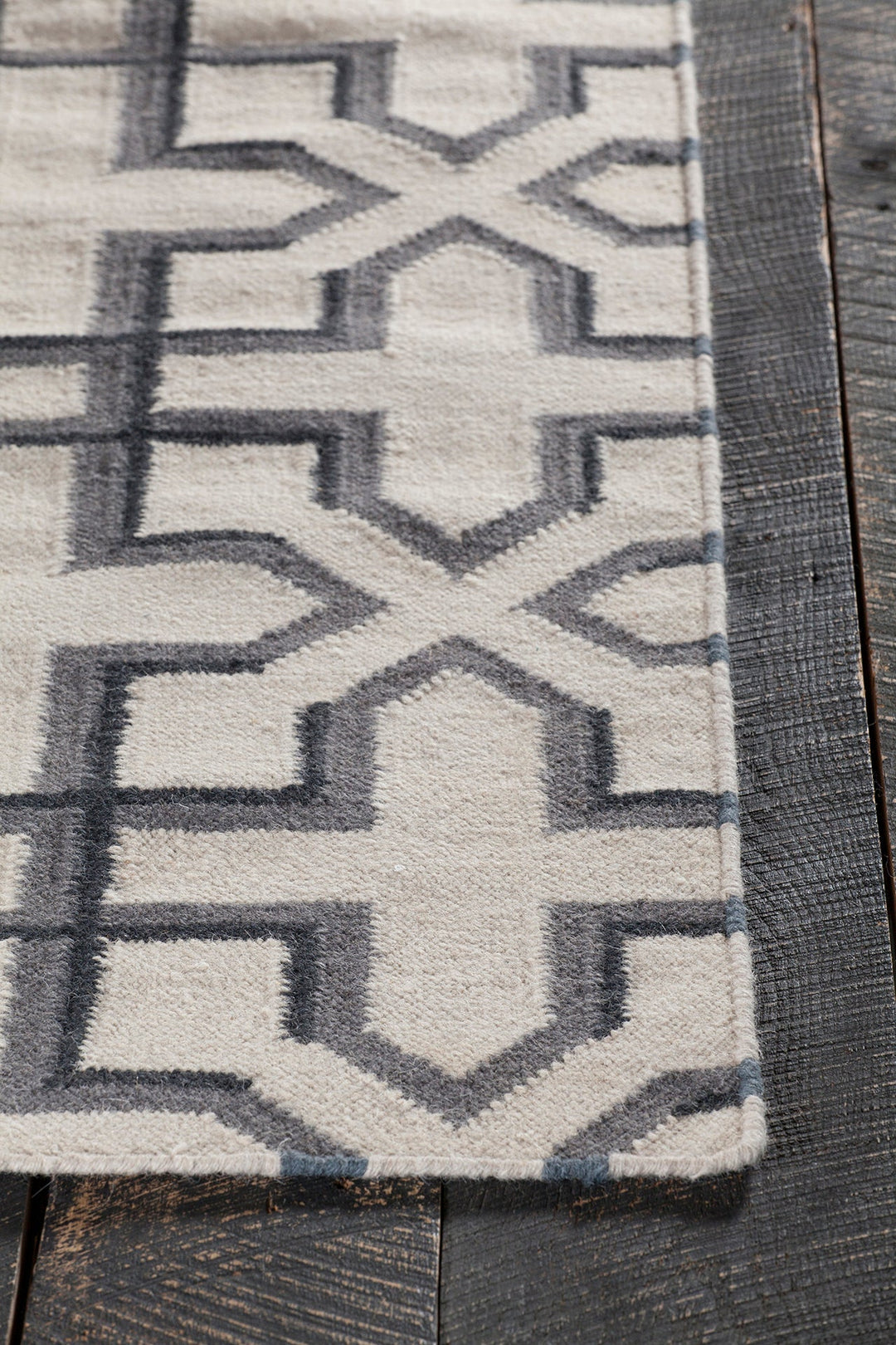 Lima Hand Woven Flatweave Reversible Wool Cotton Lim 25740 Rug Chandra Rugs 4