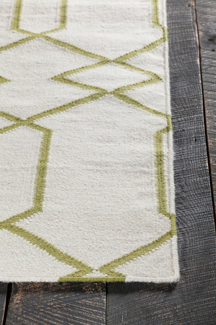 Lima Hand Woven Flatweave Reversible Wool Cotton Lim 25714 Rug Chandra Rugs 4