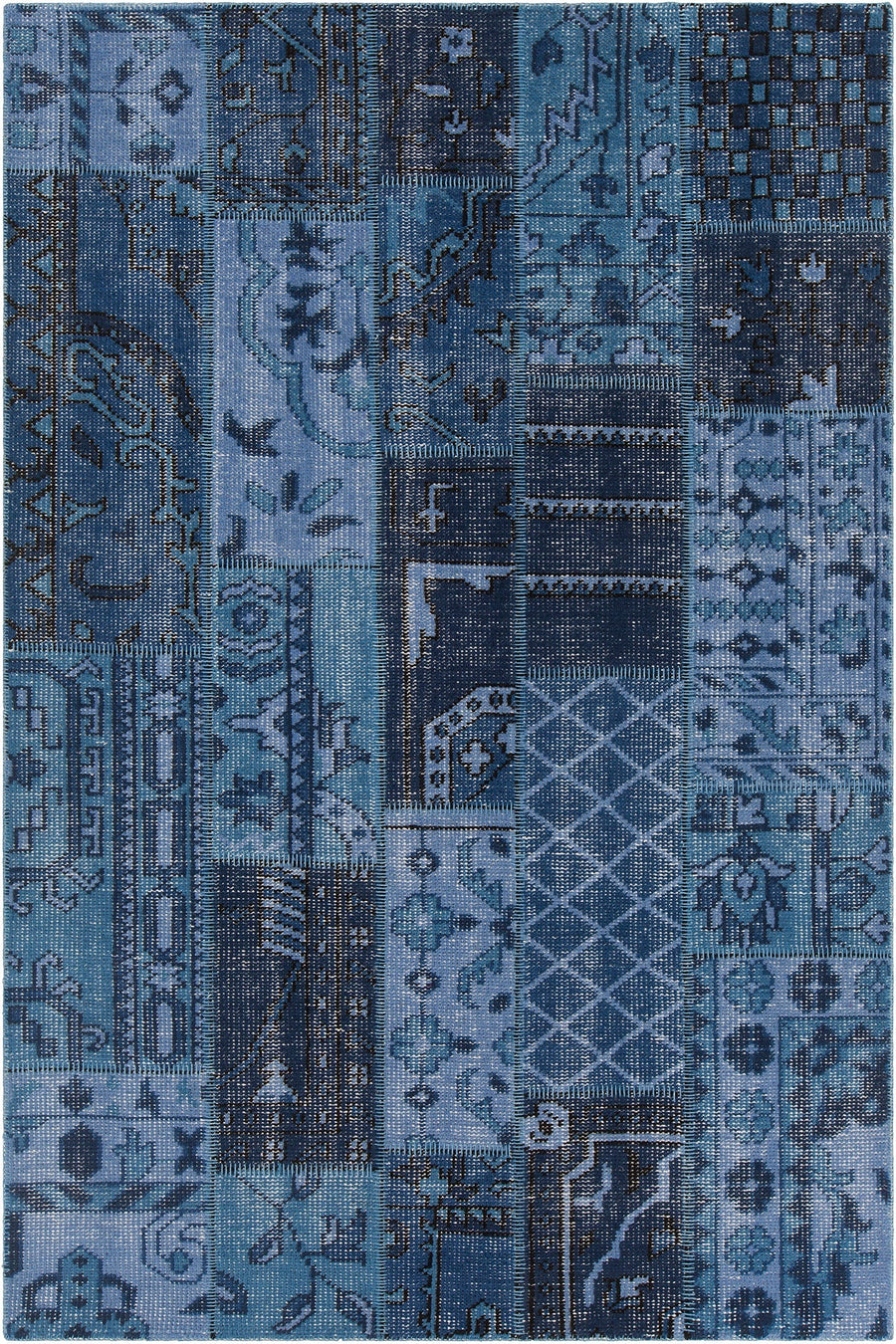 Fusion Hand Knotted Contemporary Fus 26304 Rug Chandra Rugs 1