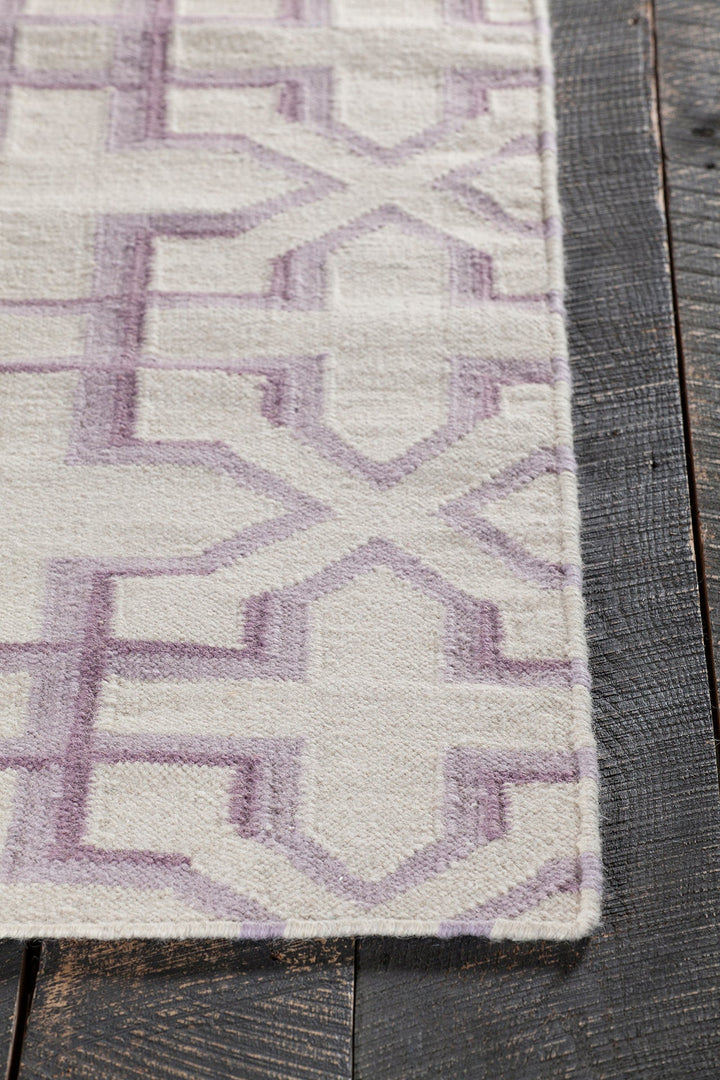 Lima Hand Woven Flatweave Reversible Wool Cotton Lim 25741 Rug Chandra Rugs 4