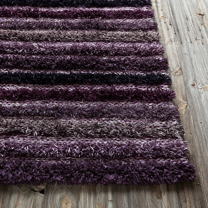 Lavasa Hand Woven Contemporary Shag Lav 21401 Rug Chandra Rugs 3