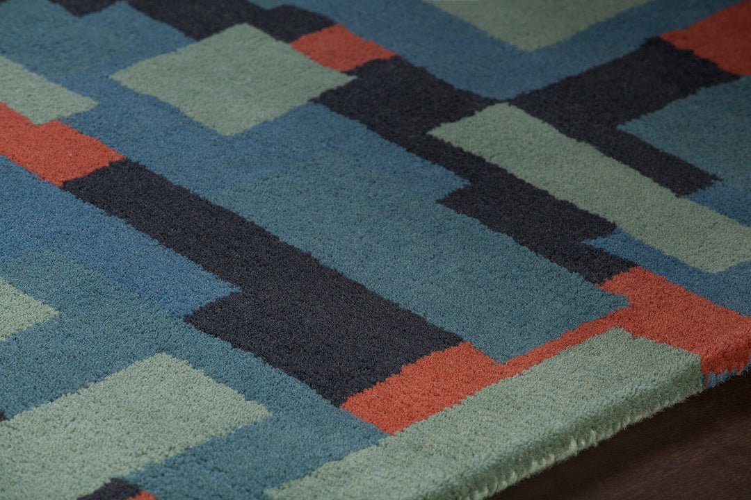Stella Hand Tufted Contemporary Wool Ste 52249 Rug Chandra Rugs 3