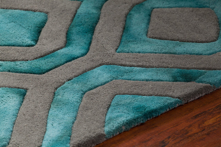 Fran Hand Tufted Contemporay Fra 42101 Rug Chandra Rugs 2