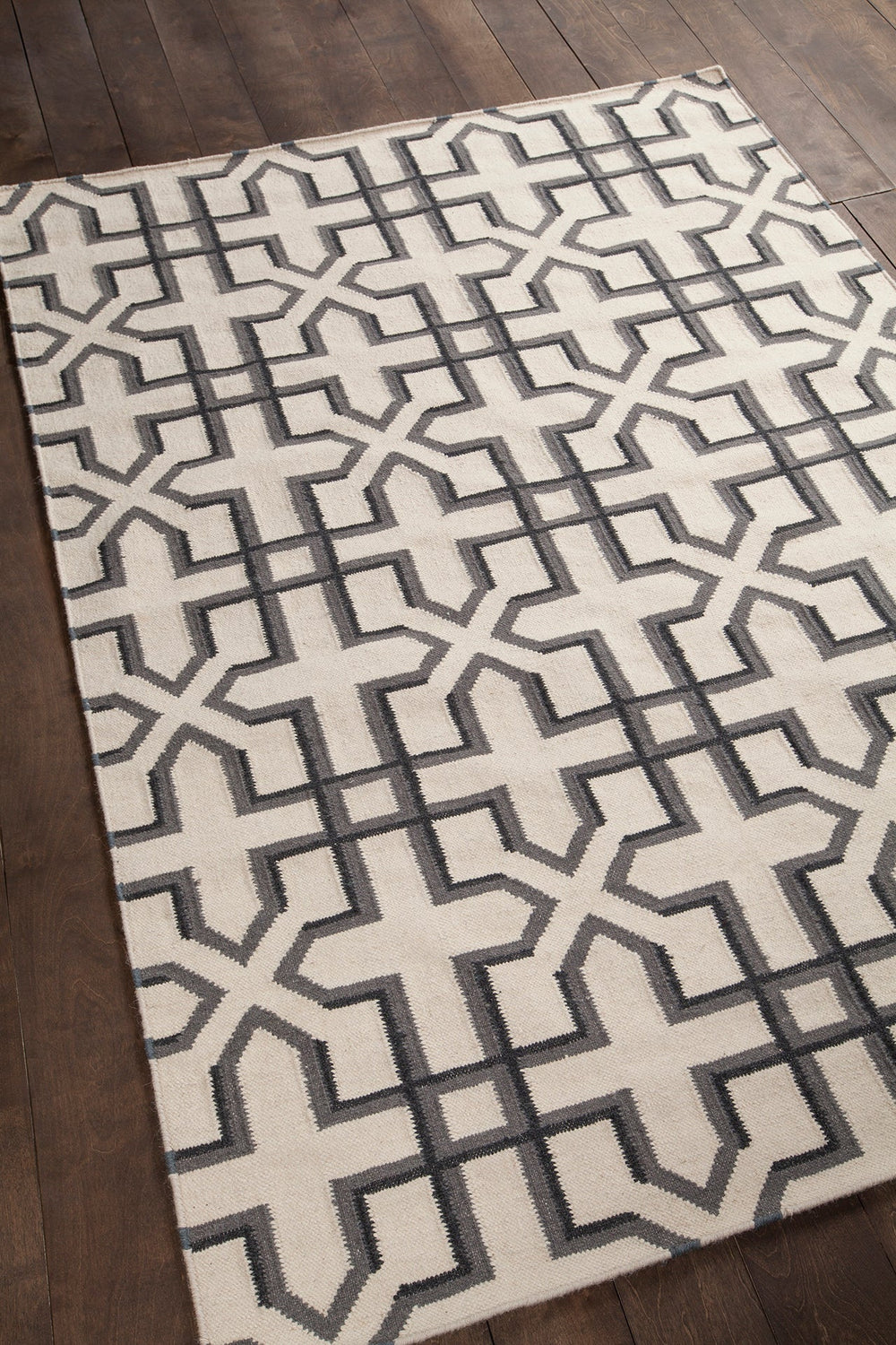 Lima Hand Woven Flatweave Reversible Wool Cotton Lim 25740 Rug Chandra Rugs 5