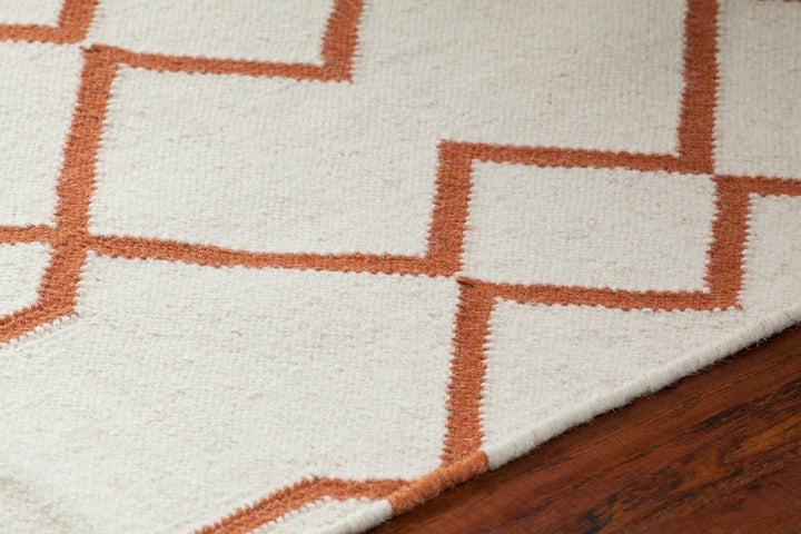 Lima Hand Woven Flatweave Reversible Wool Cotton Lim 25712 Rug Chandra Rugs 3