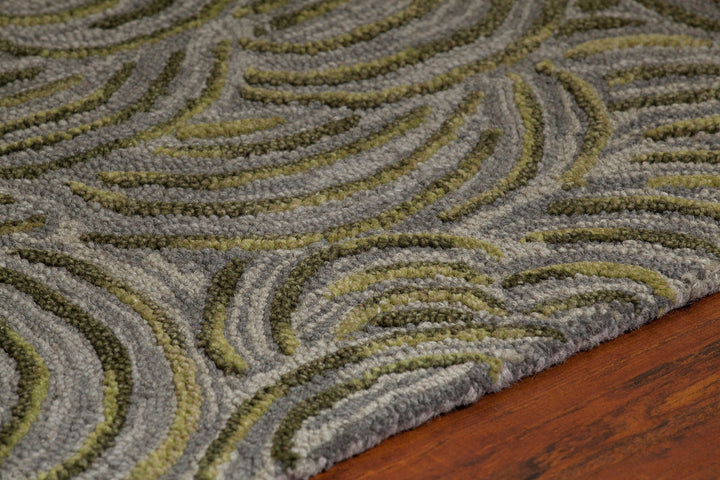 Leia Hand Tufted Contemporay Lei 42202 Rug Chandra Rugs 2