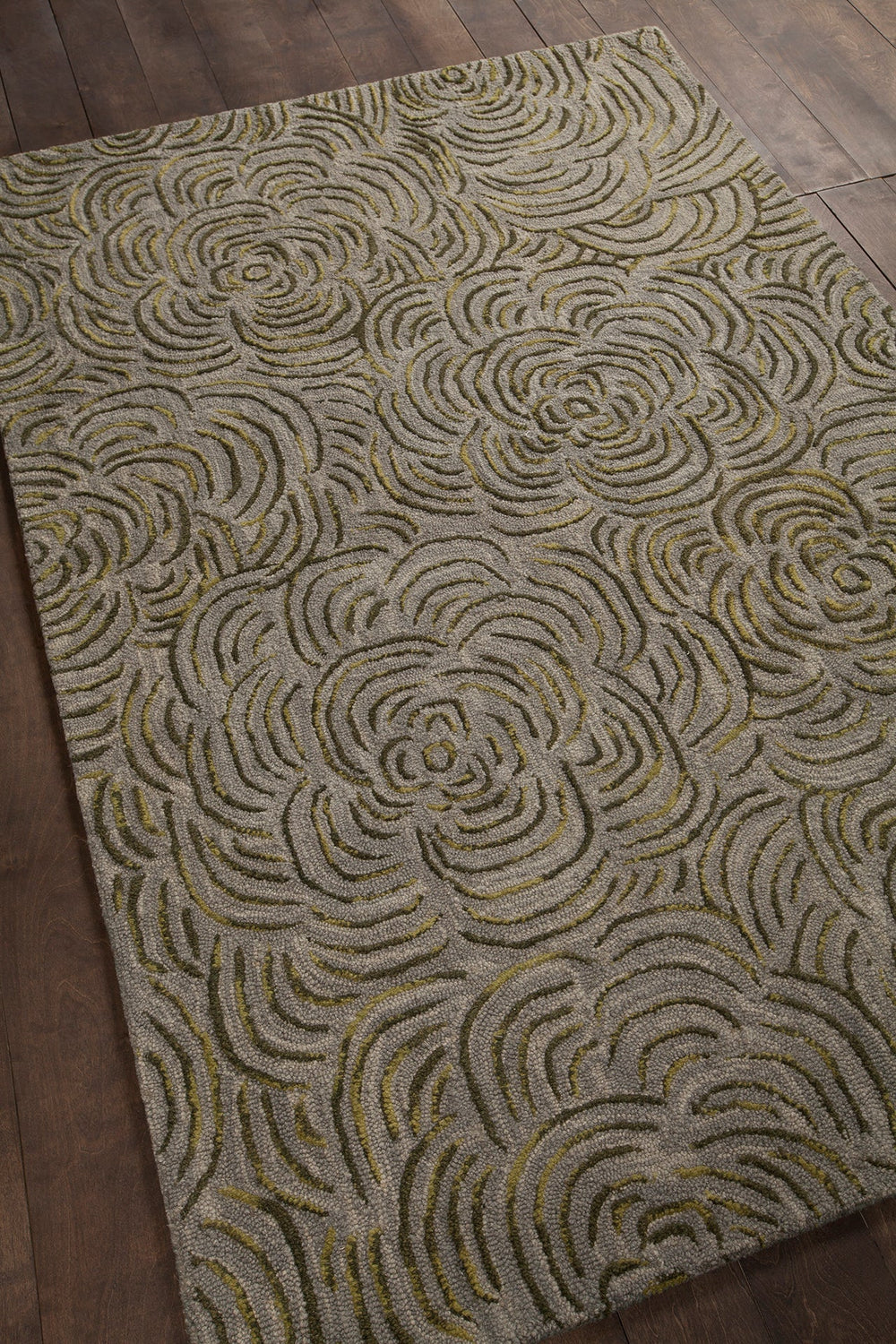 Leia Hand Tufted Contemporay Lei 42202 Rug Chandra Rugs 4