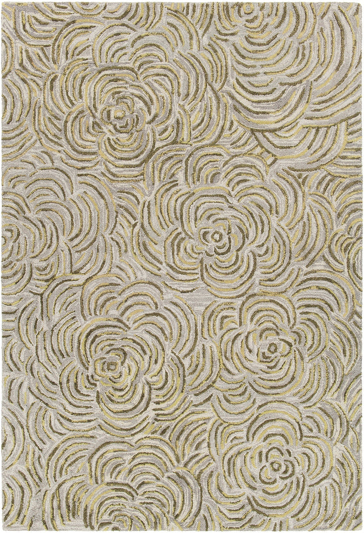 Leia Hand Tufted Contemporay Lei 42202 Rug Chandra Rugs 1