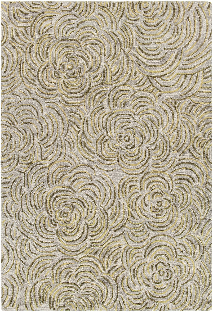 Leia Hand Tufted Contemporay Lei 42202 Rug Chandra Rugs 1