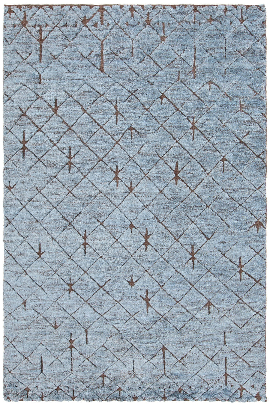 Genna Hand Knotted Contemporary Gen 45202 Rug Chandra Rugs 1