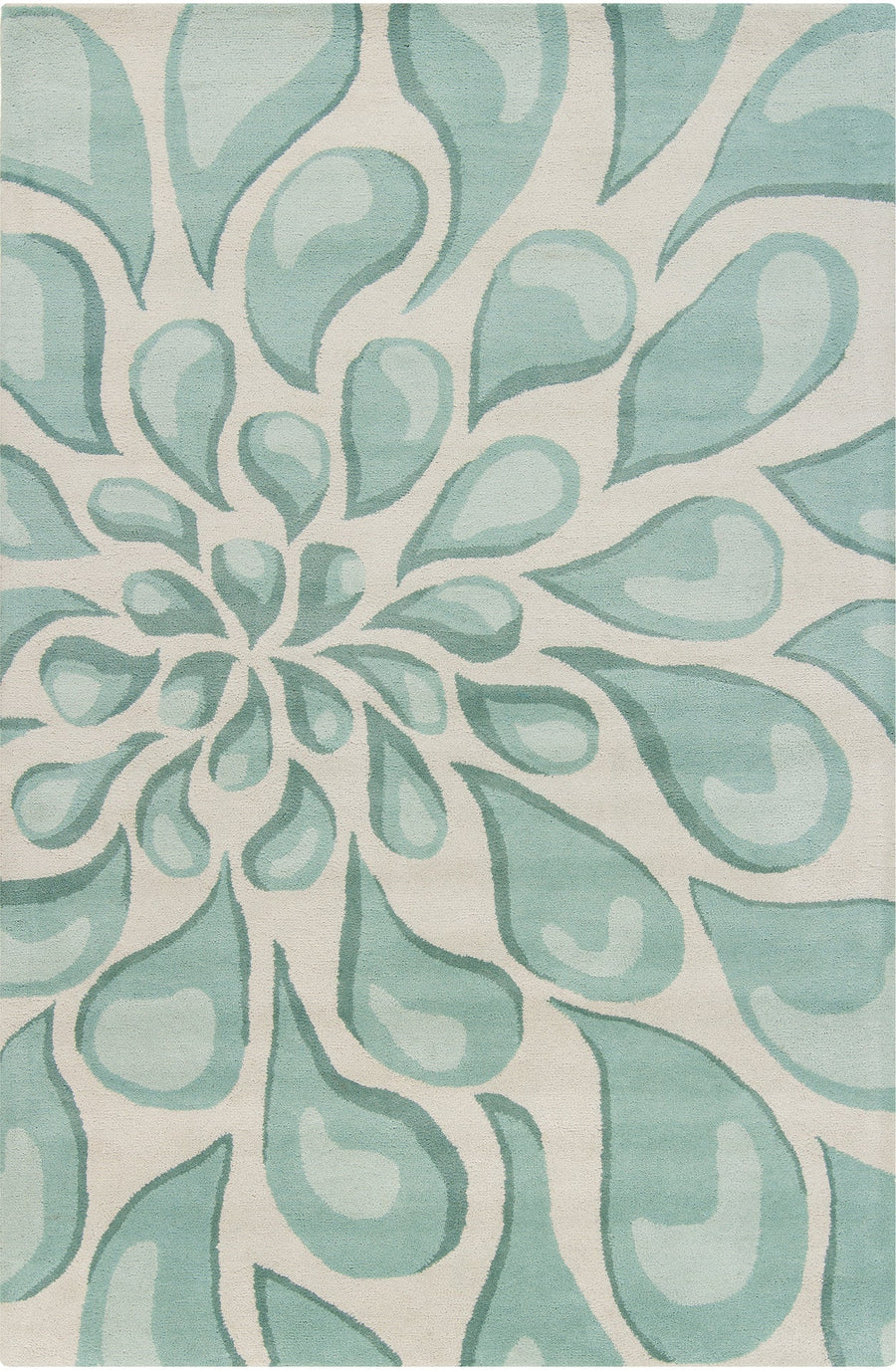 Stella Hand Tufted Contemporary Wool Ste 52009 Rug Chandra Rugs 1