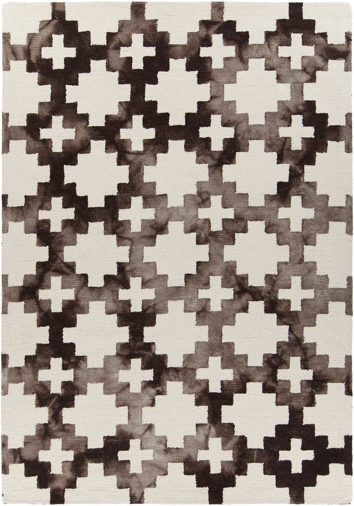 Elvo Hand Tufted Contemporary Wool Elv 33900 Rug Chandra Rugs 1