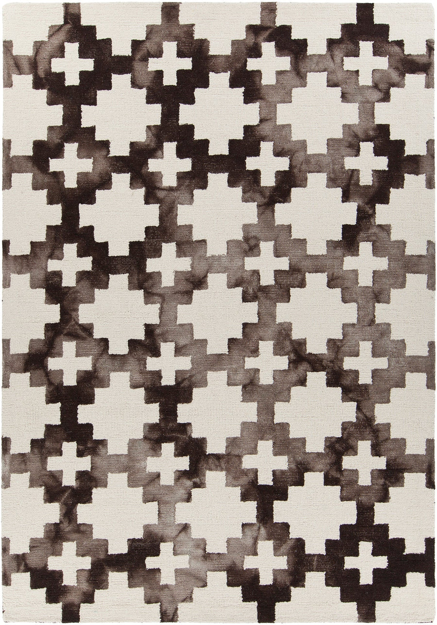 Elvo Hand Tufted Contemporary Wool Elv 33900 Rug Chandra Rugs 1