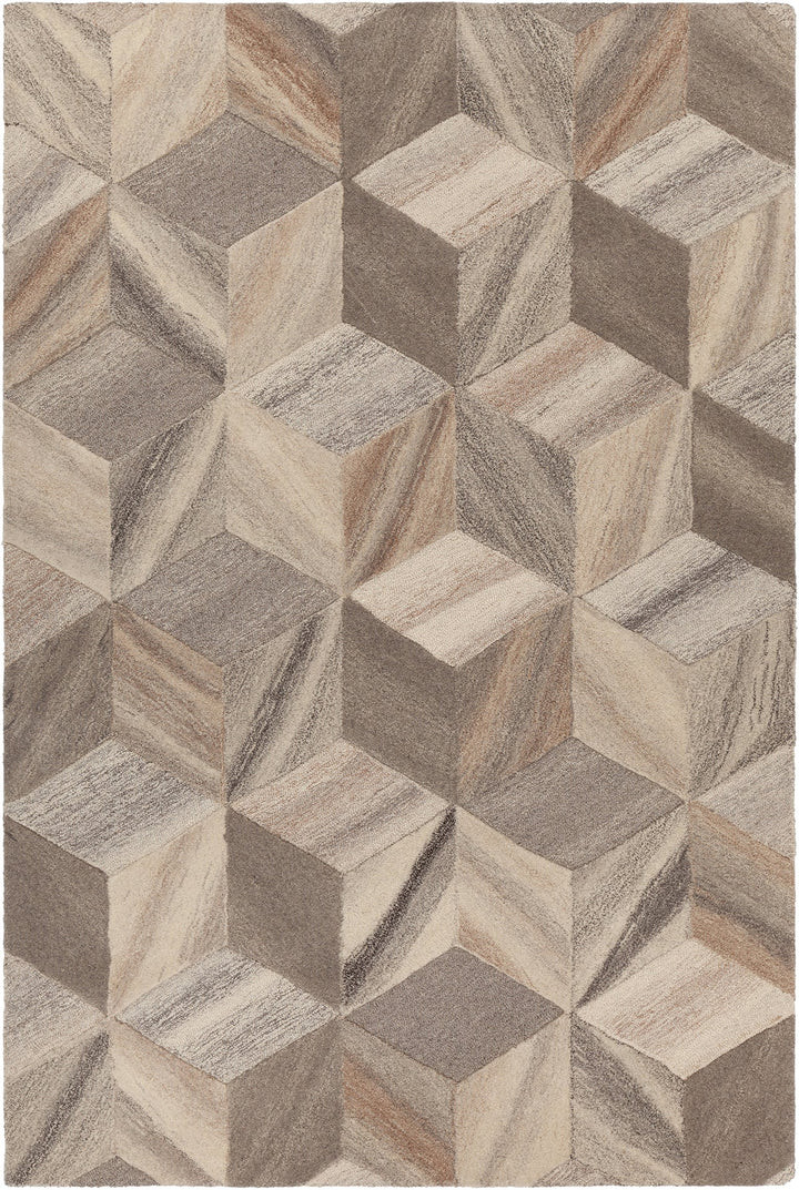 Lyril Hand Tufted Contemporary Lyr 50200 Rug Chandra Rugs 1