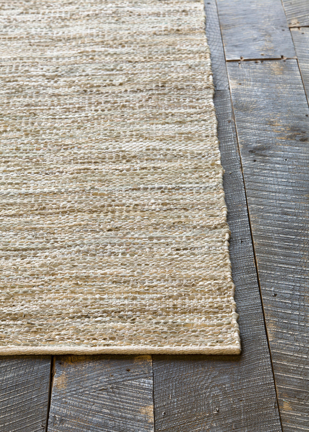 Saket Hand Woven Reversible Leather Sak 3703 Rug Chandra Rugs 4