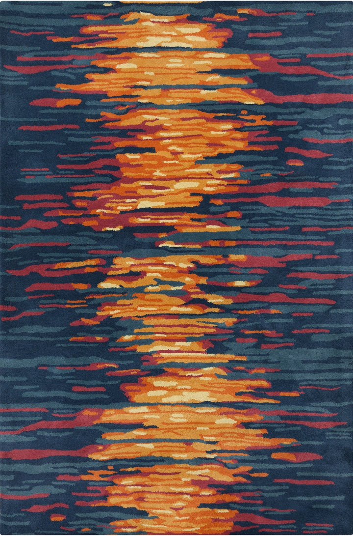 Stella Hand Tufted Contemporary Wool Ste 52166 Rug Chandra Rugs 1