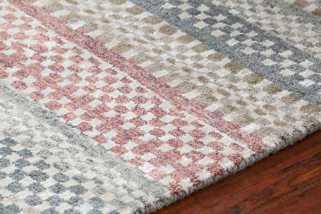 Evora Hand Tufted Contemporary Evo 33401 Rug Chandra Rugs 2