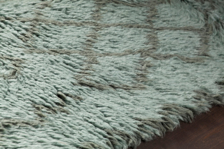 Jeri Hand Knotted Contemporary Shag Jer 44301 Rug Chandra Rugs 2