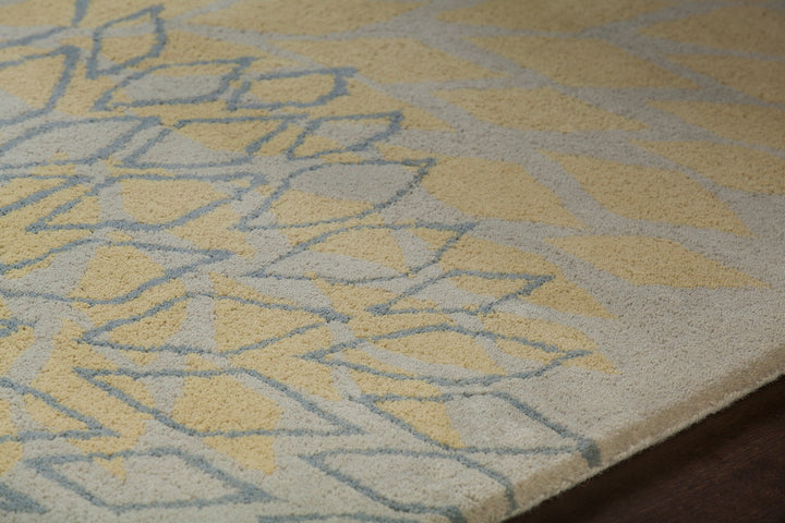 Stella Hand Tufted Contemporary Wool Ste 52080 Rug Chandra Rugs 3