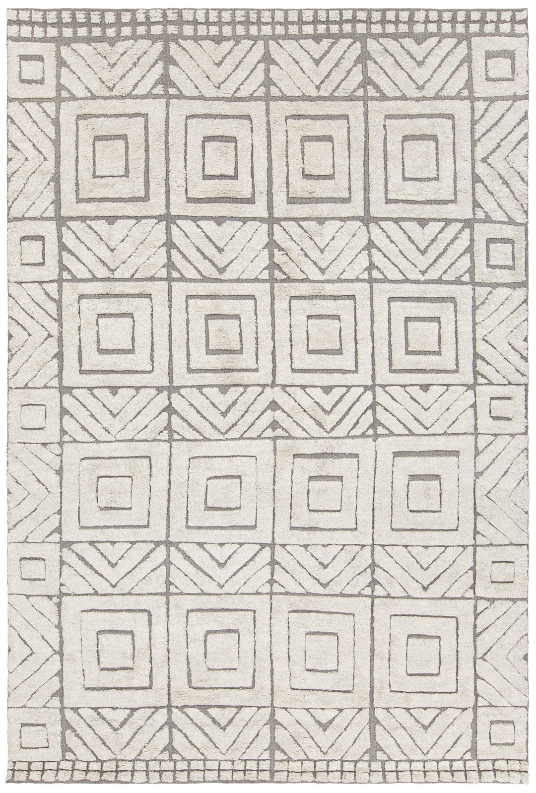 Genna Hand Knotted Contemporary Gen 45200 Rug Chandra Rugs 1