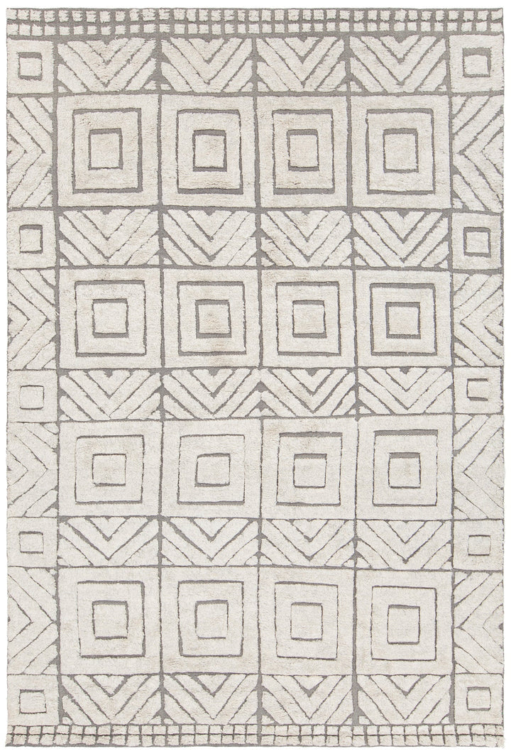 Genna Hand Knotted Contemporary Gen 45200 Rug Chandra Rugs 1