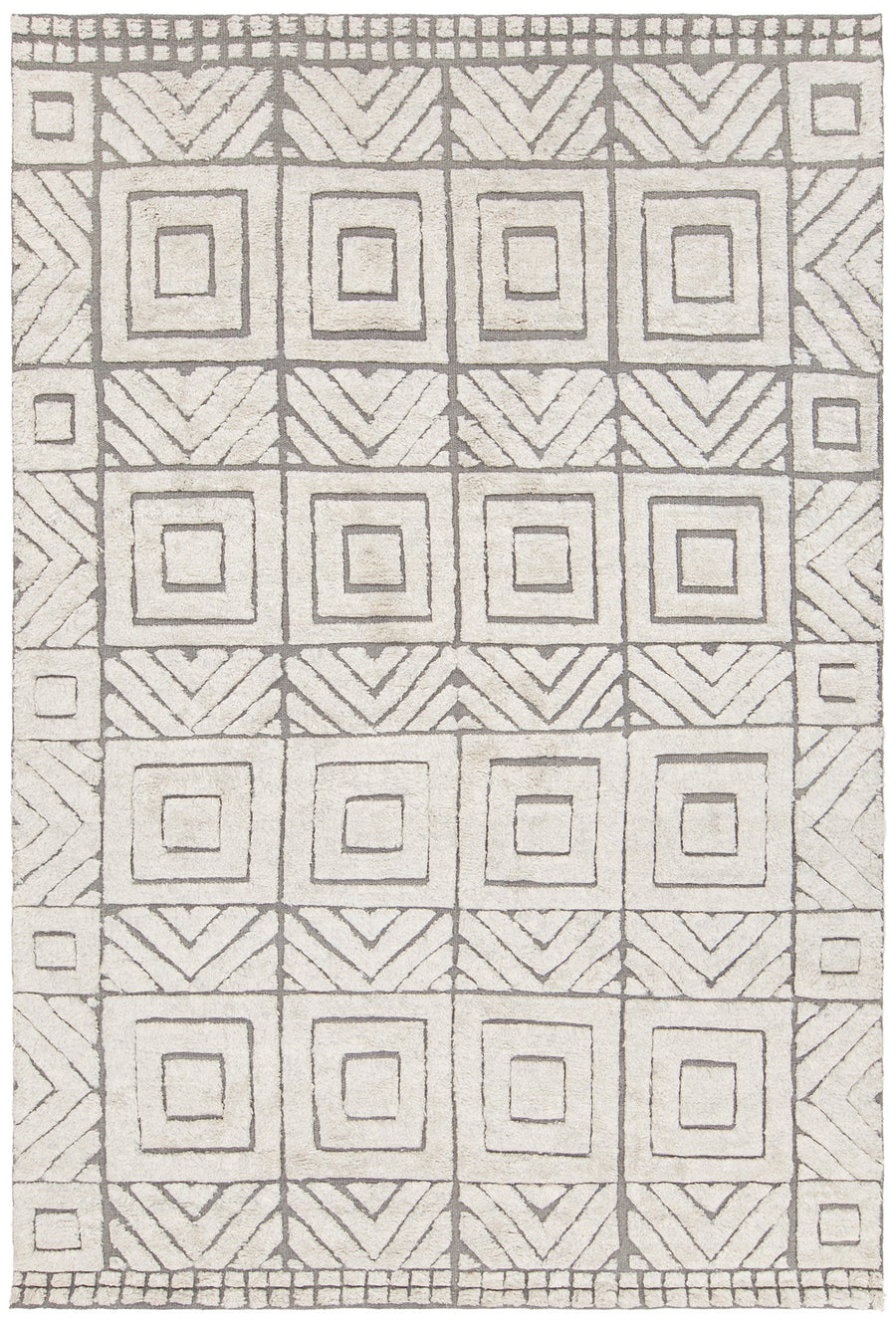 Genna Hand Knotted Contemporary Gen 45200 Rug Chandra Rugs 1