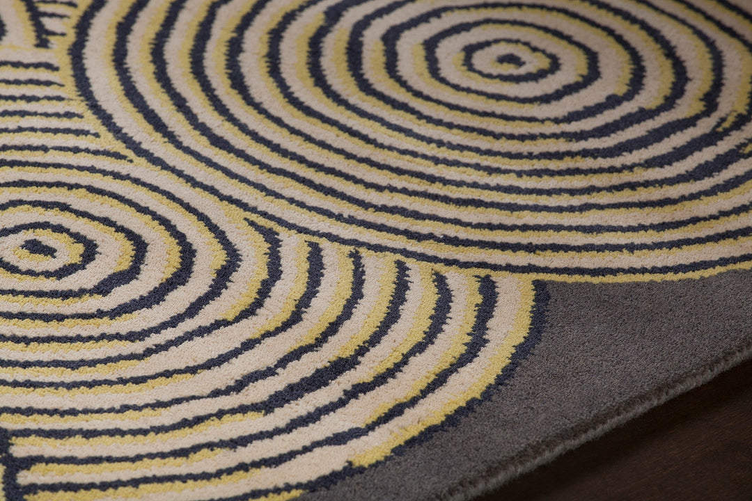 Stella Hand Tufted Contemporary Wool Ste 52239 Rug Chandra Rugs 3