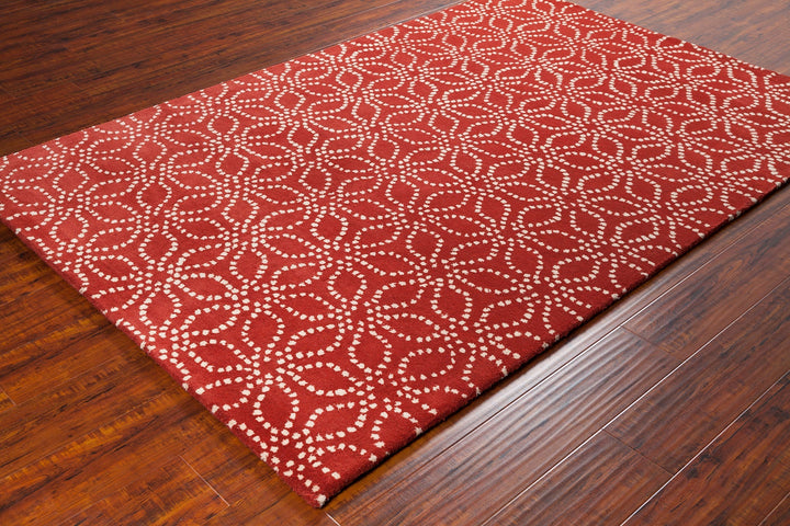 Stella Hand Tufted Contemporary Wool Ste 52135 Rug Chandra Rugs 6