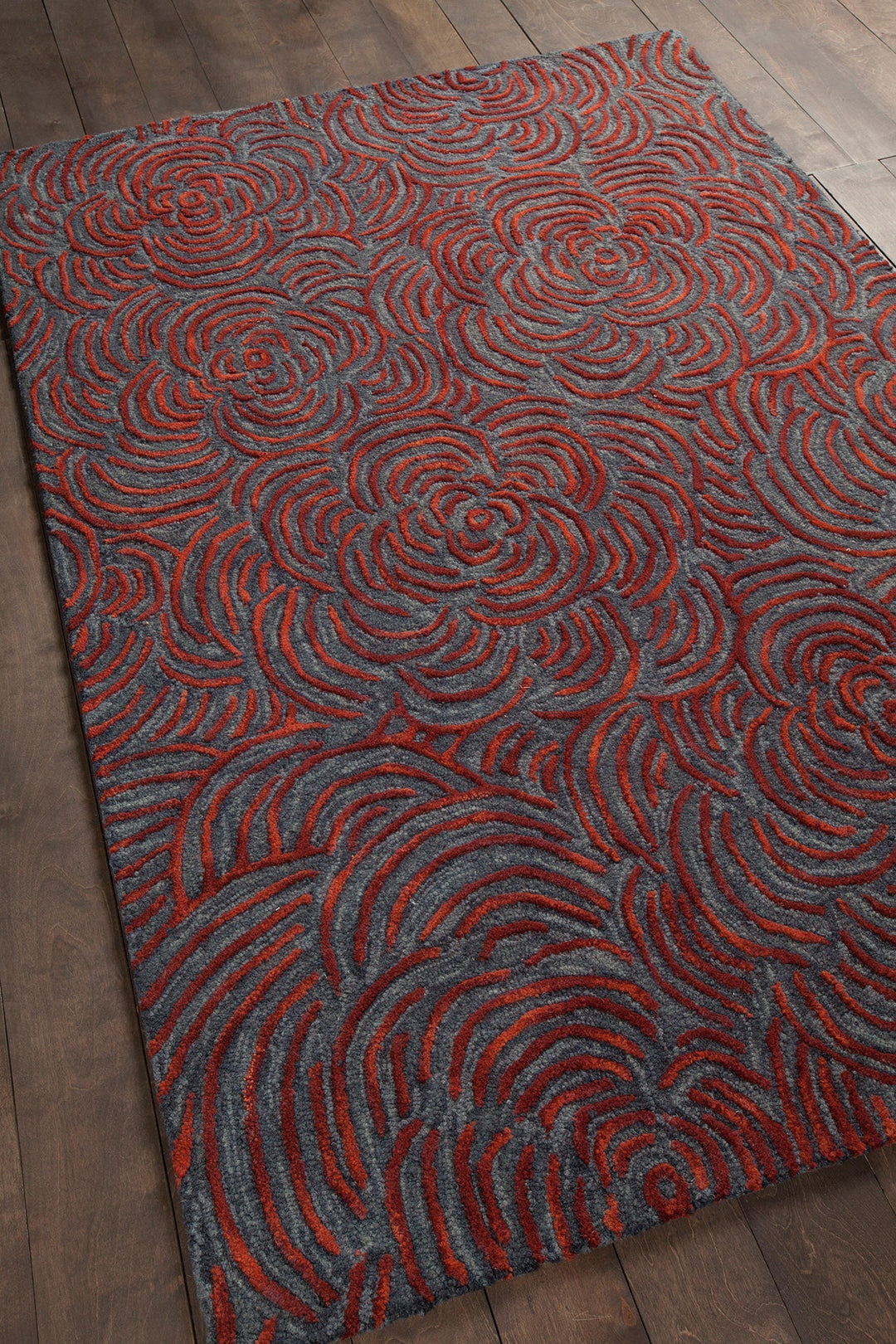 Leia Hand Tufted Contemporay Lei 42203 Rug Chandra Rugs 4