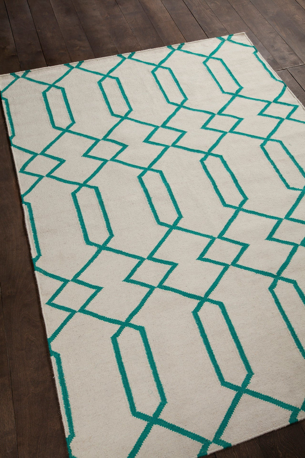 Lima Hand Woven Flatweave Reversible Wool Cotton Lim 25713 Rug Chandra Rugs 5