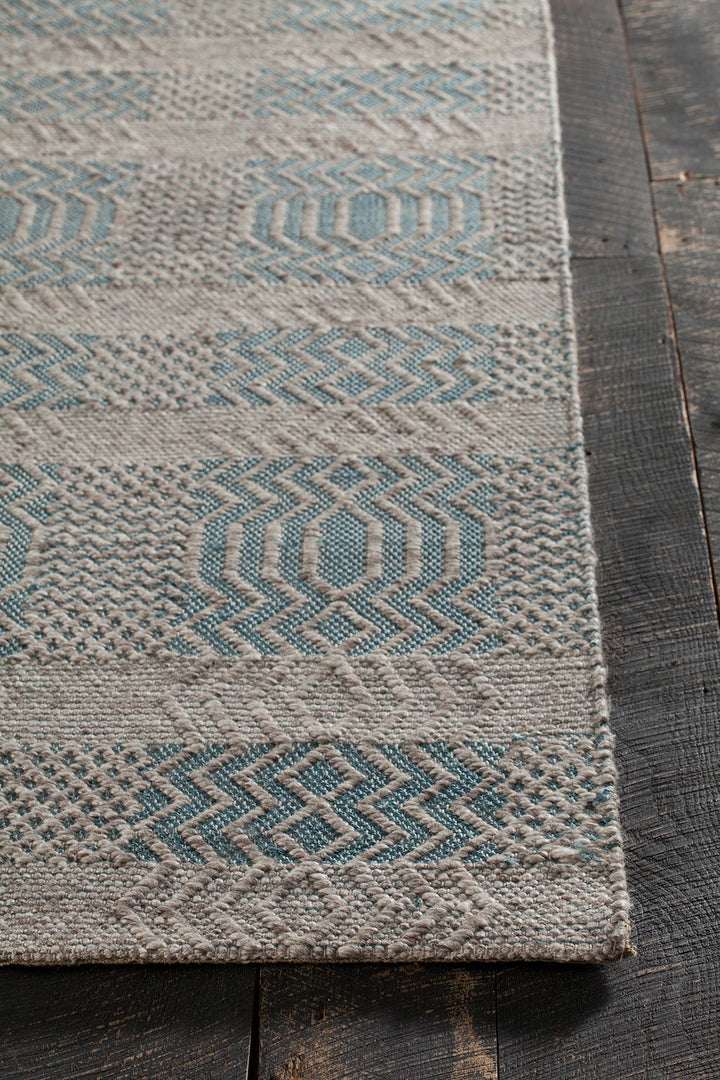 Salona Hand Woven Flatweave Contemporary Sal 34500 Rug Chandra Rugs 3