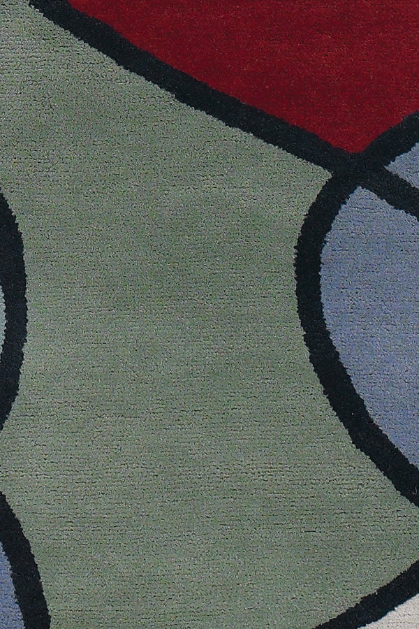 Bense Garza Hand Tufted Contemporary Ben 3011 Rug Chandra Rugs 4