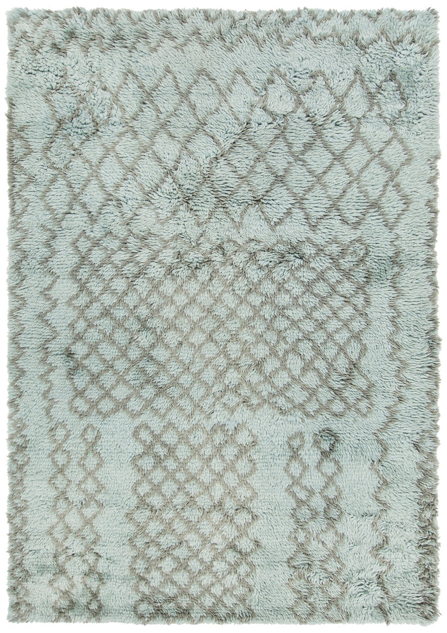 Jeri Hand Knotted Contemporary Shag Jer 44301 Rug Chandra Rugs 1