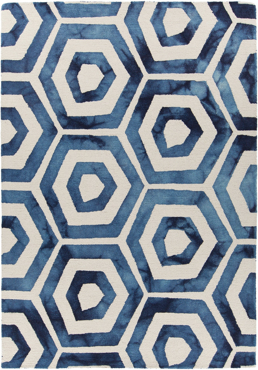 Elvo Hand Tufted Contemporary Wool Elv 33901 Rug Chandra Rugs 1