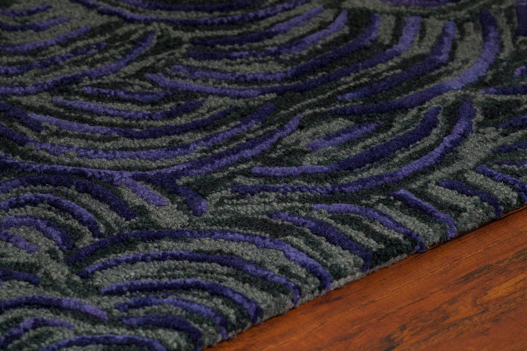 Leia Hand Tufted Contemporay Lei 42201 Rug Chandra Rugs 2